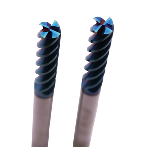 China ODM/OEM Customizable Tungsten Carbide Milling Cutters Straight Flat Carbide Endmills With 4 Flutes/2 Flutes HRC65 D1-25mm - Product Image 5