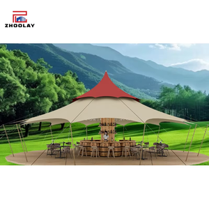 Camping al aire libre Área escénica Recepción Actividades de catering <span class=keywords><strong>Caperucita</strong></span> <span class=keywords><strong>Roja</strong></span> Sombrero de hierba Indian Homestay Hotel Carpa - Product Image 6