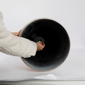 Macetas grandes de <span class=keywords><strong>piedra</strong></span> de imitación, maceta grande de plástico para flores, maceta decorativa para flores, maceta de plástico - Product Image 2