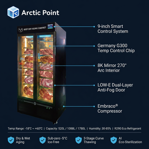 <span class=keywords><strong>Precio</strong></span> de fábrica al por mayor: Gabinete de maduración en seco y húmedo Master Aging Chip con control inteligente probiótico, <span class=keywords><strong>refrigerador</strong></span> de maduración en seco subcero - Product Image 5