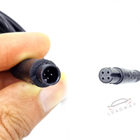 IP68 impermeable Cable de extensión de 4 pines cobre puro 5FT 6FT 10FT 15FT cámara de visión trasera Dashcam espejo coche marcha atrás ayuda gruesa