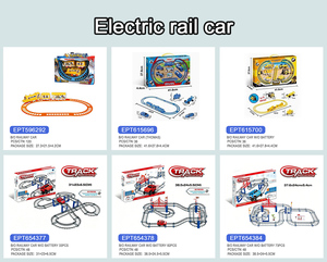 ชุดรถไฟฟ้า EPT 38-51 ชิ้น ของเล่นรถไฟฟ้าแบบประกอบเอง ใช้แบตเตอรี่ ของเล่นรถแข่งราง สำหรับเด็ก - Product Image 5