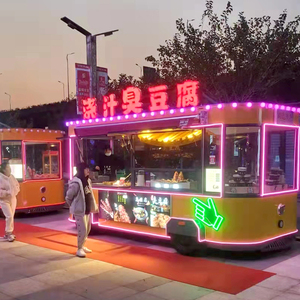 Remolque móvil de comida Carro de comida totalmente equipado Camión de venta de comida a la venta - Product Image 2