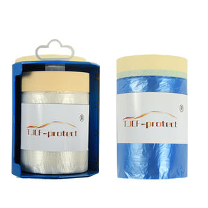 Venta al por mayor en stock <span class=keywords><strong>película</strong></span> adhesiva pregrabada de plástico blando <span class=keywords><strong>película</strong></span> plástica de protección de pintura a prueba de humedad para pintar - Product Image 3