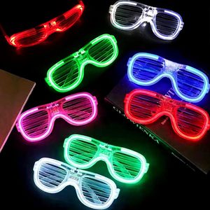 แว่นตาแฟชั่นทรงกลม/สี่เหลี่ยมพลาสติกเรืองแสง LED รุ่นใหม่ ดีไซน์ไม่ซ้ำใคร พร้อมเลนส์เรืองแสงสไตล์ใหม่ - Product Image 2