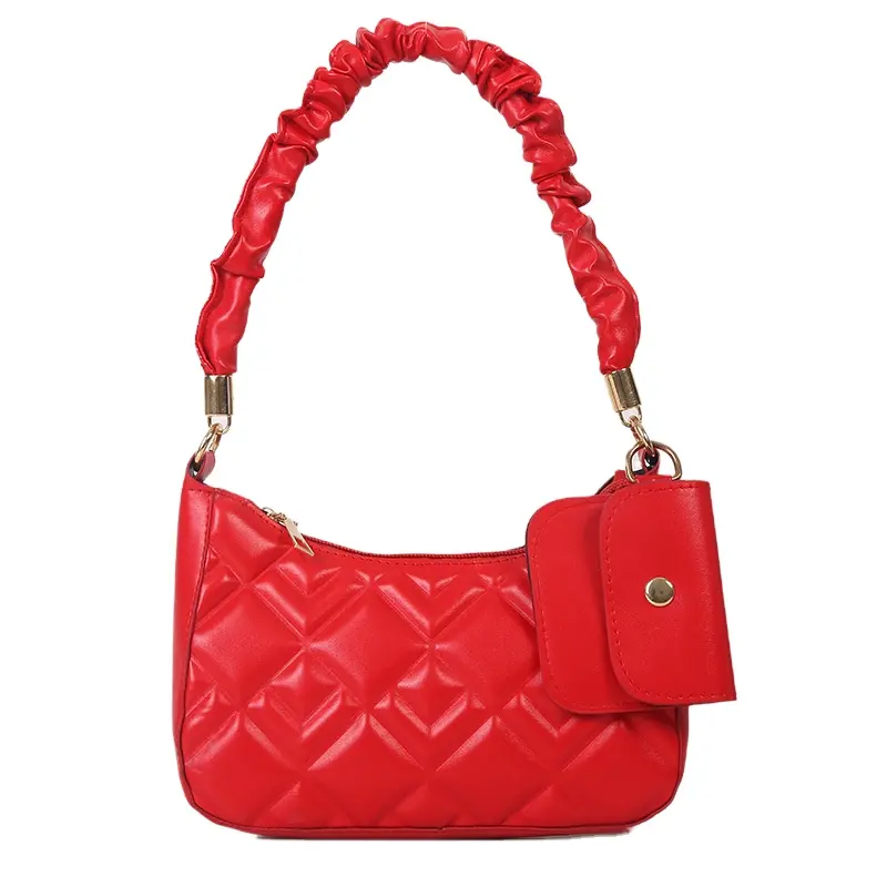 Wholesale PU Ladies Handbag Shoulder Bag Leather Leisure Messenger Best Selling Product Women's Tote Bags Shoulder