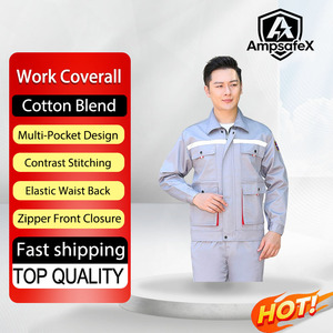 ชุดทำงานนิรภัยแบบมืออาชีพสำหรับทุกเพศ ทนทาน สะท้อนแสง ป้องกันกรด ป้องกันไอระเหย ทนความร้อนได้ถึง 800 องศาเซลเซียส - Product Image 1