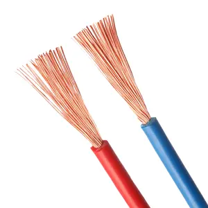 Pemasok disesuaikan UL1015 16AWG 20 AWG 30 AWG PVC bahan terisolasi kabel tembaga terjalin untuk peralatan listrik
