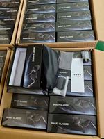 Lunettes intelligentes V3 avec traduction IA, appareil photo 800W pixels, photo, vidéo, appel BT, double objectif, lunettes intelligentes IA