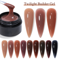 HEMA FREE Nouveau Gel Constructeur pour Ongles 18 Couleurs Vente en Gros 1Kg Gel Dur en Vrac Pots de 30g Gel d'Extension d'Ongles Logo Personnalisé