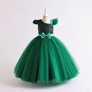 Nuovo Abito da Principessa per Damigella, Prima Comunione, Matrimonio, Compleanno, Festa Serale, Ballo di Gala con Grande Farfalla in Tulle e Pizzo - Product Image 2