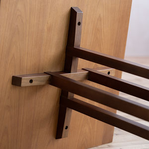 Vogel Teak/Koffietafel Klein Vierkant Massief Hout Minimalistisch Vintage Wabi-Sabi 4-Persoons Recreatie Woonkamermeubilair - Product Image 3