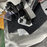 Máquina de Coser Industrial de Alta Velocidad B-1907A con Accionamiento Directo y Puntada Automática para Fabricación de Gorras y Sombreros