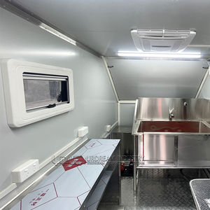 UrDream Éxito de Ventas Remolque de Peluquería Canina Móvil Remolque de Lavado de Perros Multifunción Remolque de Salón de Belleza para Mascotas Móvil para Exteriores - Product Image 4