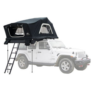 Plus Size Grand Espace 4-5 Personnes <span class=keywords><strong>Alu</strong></span>. Hard Shell Overland RTT Offroad Family 4WD Tente de toit Camping en plein air pour SUV sauvage - Product Image 2