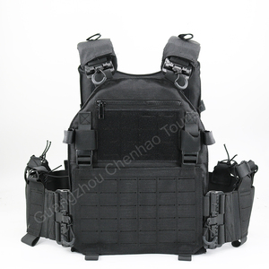 Novo Atacado de Fábrica: Colete de Segurança Porta-Placas Tático com Sistema <span class=keywords><strong>Molle</strong></span> Camuflado para Caça e Treinamento - Product Image 1