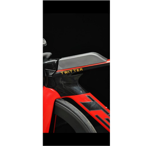 Roue de vélo de triathlon sans fil Wheeltop 24 vitesses, roue avant à 3 rayons et roue arrière à disque en carbone, légère, modèle T3 (TT) 24 vitesses pour route - Product Image 2