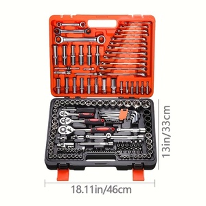 94pcs <strong>Auto</strong> Disassembly Tool <strong>Set</strong> Customizable OEM Car Repair <strong>Combination</strong> <strong>Wrench</strong> Pawl Socket Screwdriver Batch Head Tool <strong>Set</strong> 1 <strong>Set</strong> - Product Image 3