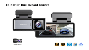 All'ingrosso Dashcam 4K WiFi speciale originale cruscotto telecamera guida registratore Dash <span class=keywords><strong>Cam</strong></span> - Product Image 2