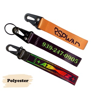 Custom Nylon 3D Logo Phone Strap Eagle Hook Wrist <b>Lanyard</b> Detachable Patch Promotional Zinc Alloy Keychain Letterpress Carabiner - Product Image 2