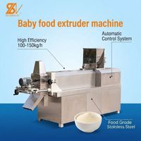 Ligne de production automatique de farine nutritionnelle, machine de transformation de céréales pour bébés, usine de fabrication de porridge instantané