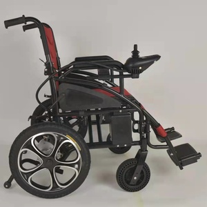 Anh Y Tế Mới Điện Điện Xe Lăn Khung Mạnh Mẽ Gấp Ngồi Có Thể Ngả Phanh Từ Hệ Thống Cho Người Khuyết tật Người Dùng - Product Image 2