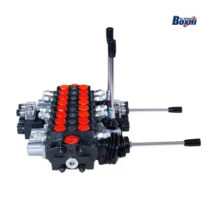 Sectional Hydraulic Directional Control Valve SD8 80 Lpm For Forest Machine