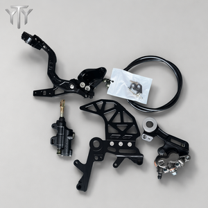 Pinza <span class=keywords><strong>de</strong></span> Freno Trasera <span class=keywords><strong>de</strong></span> Doble Pistón Surron Ultra Bee Talaria MX4 MX3, 240 mm, CNC, Aluminio 7075, Alto Rendimiento, para Bicicleta Eléctrica <span class=keywords><strong>de</strong></span> Carreras - Product Image 4