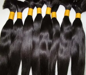 Livraison gratuite au Brésil paquets de cheveux humains cabelo humano para mega her 300 gramas 70cm