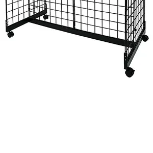 Jh-mech lưới Gondola đơn vị bán lẻ gridwall merchandiser cửa hàng ngoài trời thép gridwall tấm lưới tường tẤm siêu thị kệ