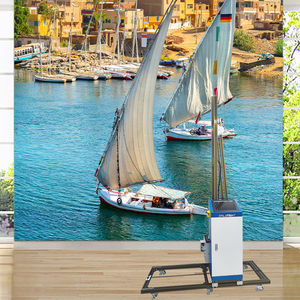 Imprimante murale 3D à jet d'encre UV, fabrication chinoise, nouvelle, garantie 1 an, pour la conception, le dessin, la décoration et la peinture murale, longueur illimitée - Product Image 4