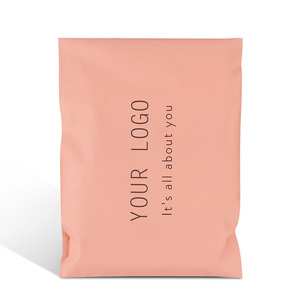 custom orange poly mailers biodegradable khaki courier mailing bags post plastic packaging shipping bags with your own logo