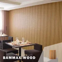 Kertas Dinding Komposit Plastik Luar Ruangan dan Interior Kayu Kertas Dinding 3d Merek Mewah Pelapis Panel Dinding