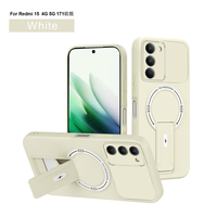 Étui de téléphone portable flexible en TPU de couleur vive Lichicase avec support portable pour Redmi A7 Pro Poco M8 Pro, coque arrière personnalisée