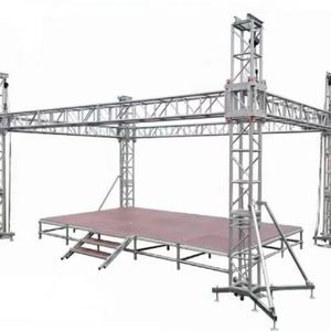 Système de treillis de scène événementiel 1x2m 1.22x1.22m 1.22x2.44m, <span class=keywords><strong>plateforme</strong></span> de scène en aluminium de haute qualité personnalisée, scènes de concert mobiles - Product Image 5