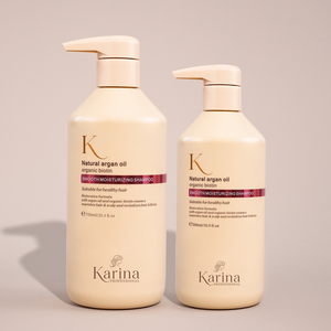 Shampoo all'Olio di Argan Senza Solfati per Capelli Colorati, Shampoo Detergente Naturale Vegano, Balsamo con Etichetta Privata OEM - Product Image 2