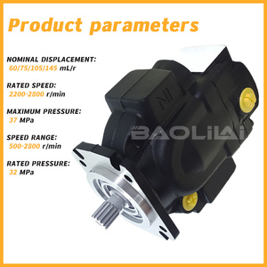 Pompe hydraulique variable P2075 75cc, référence P2075L00B2C25LA20N00S1B1U - Product Image 3