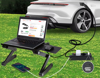 Déchargeur EV 3,5 kW V2L 16A Appareil électrique 110V~220V avec prise brésilienne Prise de courant extensible pour le camping en plein air