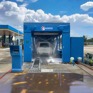 Tunnel de lavage de voiture automatique haute capacité, nettoyage à haut volume, 100 voitures par heure, coût d'exploitation abordable - Product Image 1