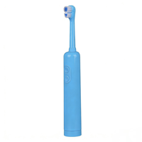Brosse à dents électrique pour enfants KALWEL personnalisée, poils en nylon doux, rotation automatique 6000 tr/min, étanche, têtes de remplacement