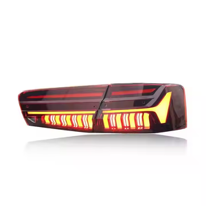 Feux arrière LED JH pour <span class=keywords><strong>Audi</strong></span> <span class=keywords><strong>A6</strong></span> C7 2016 2017 2018 Plug-and-Play, feux de freinage transparents, état neuf, 12V - Product Image 3