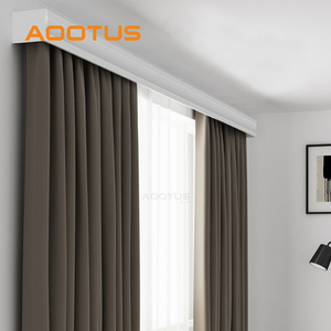 Boîtier de tringle à rideau robuste en aluminium pour double tringle à rideau - Product Image 6