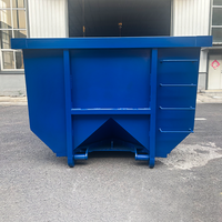 Vente directe - Conteneur à déchets en acier au carbone de 40 yards de bonne qualité pour chantier de construction