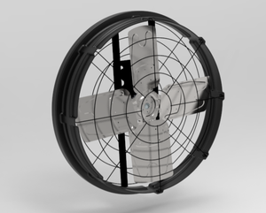 Ventilateur d'extraction mural électrique à moteur EC à température de refroidissement optimisée, haute efficacité, avec roulement à billes, diamètre de pales de 72 pouces, pour l'élevage avicole - Product Image 4