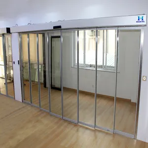 Doortec Thương Mại Tự Động Telescopic Trượt Cửa Điều Hành Với 100 Wát Động Cơ - Product Image 1