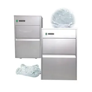 Hoge Capaciteit Grote Ijsmaker Machine 100Kg/24H Pub En Bar Gebruiken Bullet Ice Maker