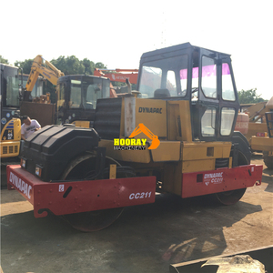 Stability Performance Secondhand Dynapac CC211 Double Drum <b>Roller</b> 53KW Power for Construction Work - Product Image 2