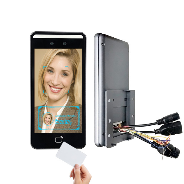 Scanmax 8-Inch Contactless Biometric Imaging AI Body Temperature Screening Facial Recognition Attendance Device Access Control