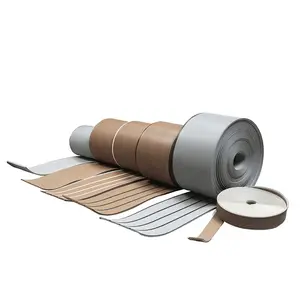 Marine Deck Wasserdicht UV-beständig Umwelt freundlich Anti-Rutsch-WPC-Holz-Kunststoff-Verbund-PVC