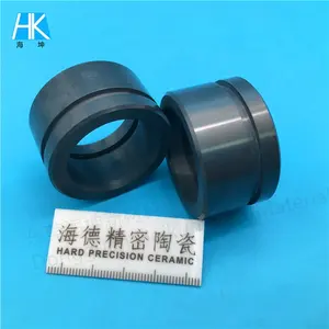 Outer And Inner Good Grinding Silicon Nitride Ceramic Bearing Pipe Sleeve Ring